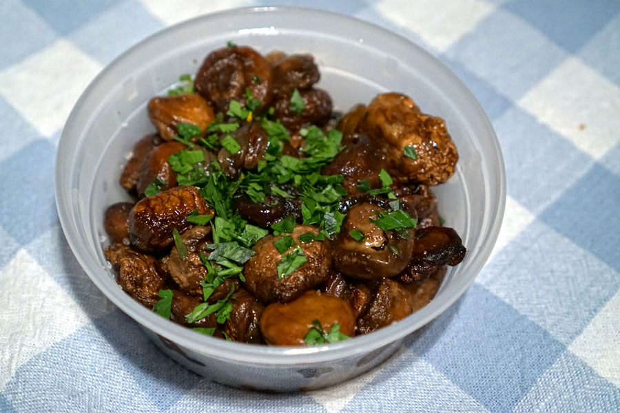 Wood-Grilled Mushrooms