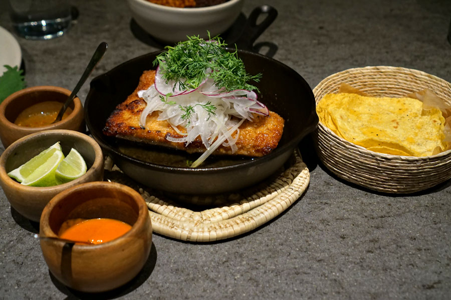 Albacore Carnitas with Accompaniments