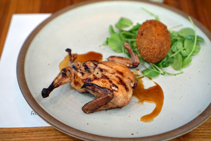 Oak Grilled Quail