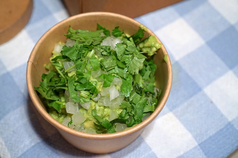 Artisanal hand-crushed Guacamole