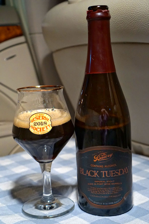 2017 The Bruery Port Wine Barrel Aged Black Tuesday