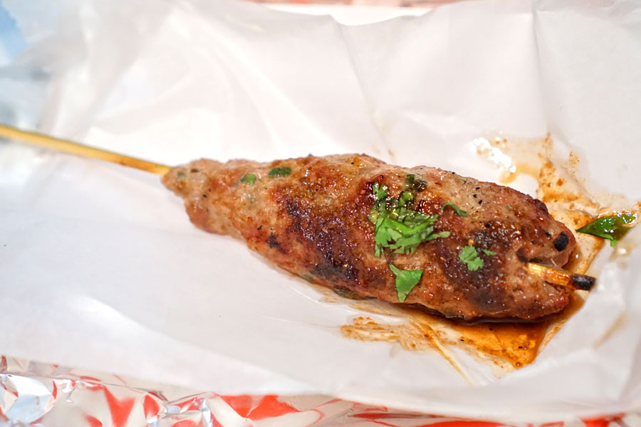 Pork Meatball Skewer