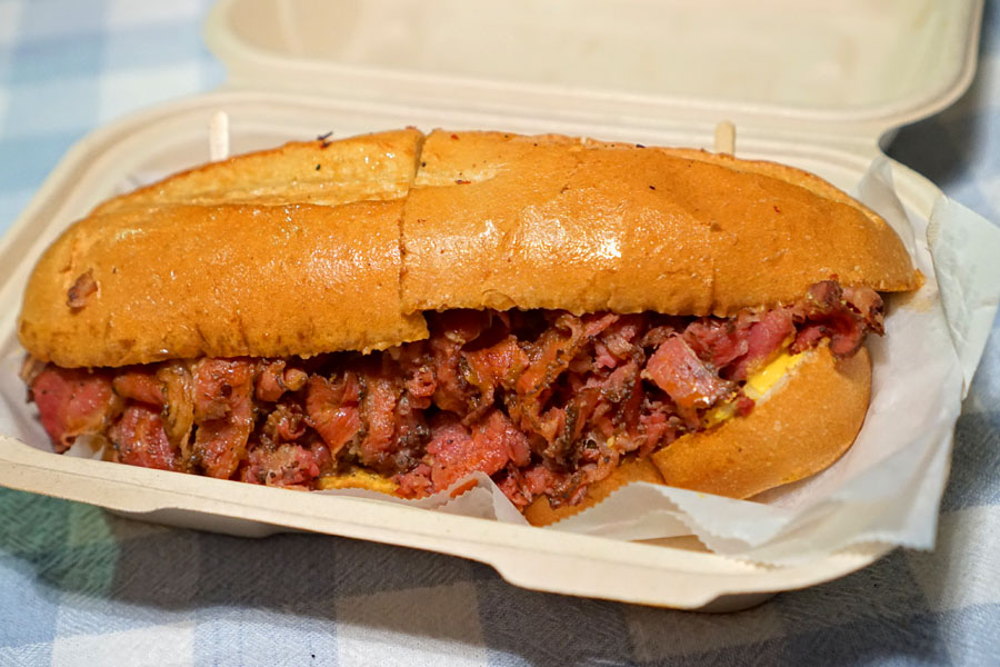 French Dip Pastrami