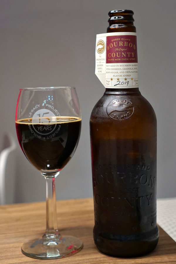 2019 Goose Island Bourbon County Brand Mon Chéri Stout