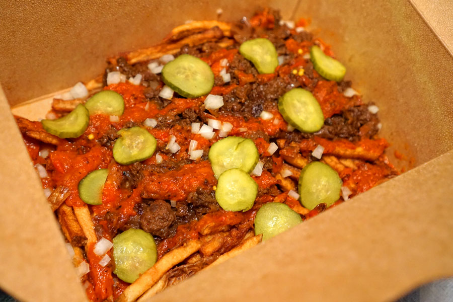 Vegan Jazzy Chili Fries