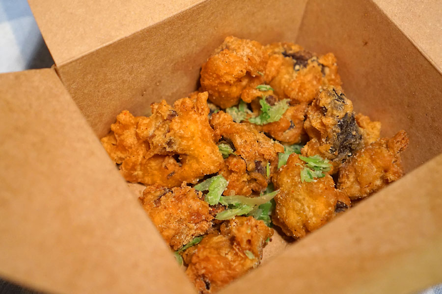 Korean Fried Pyogo Mushroom