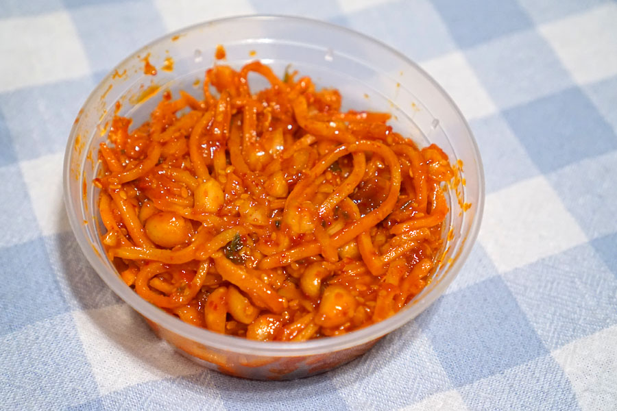 Jinmichae Bokkeum with Toasted Peanut