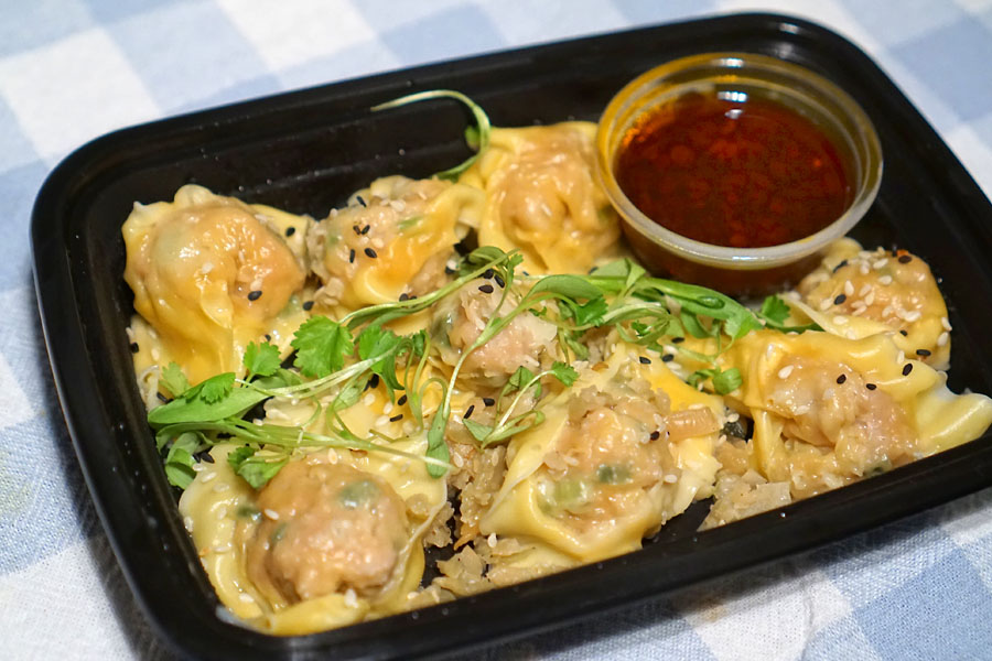 Wontons in Chili Oil