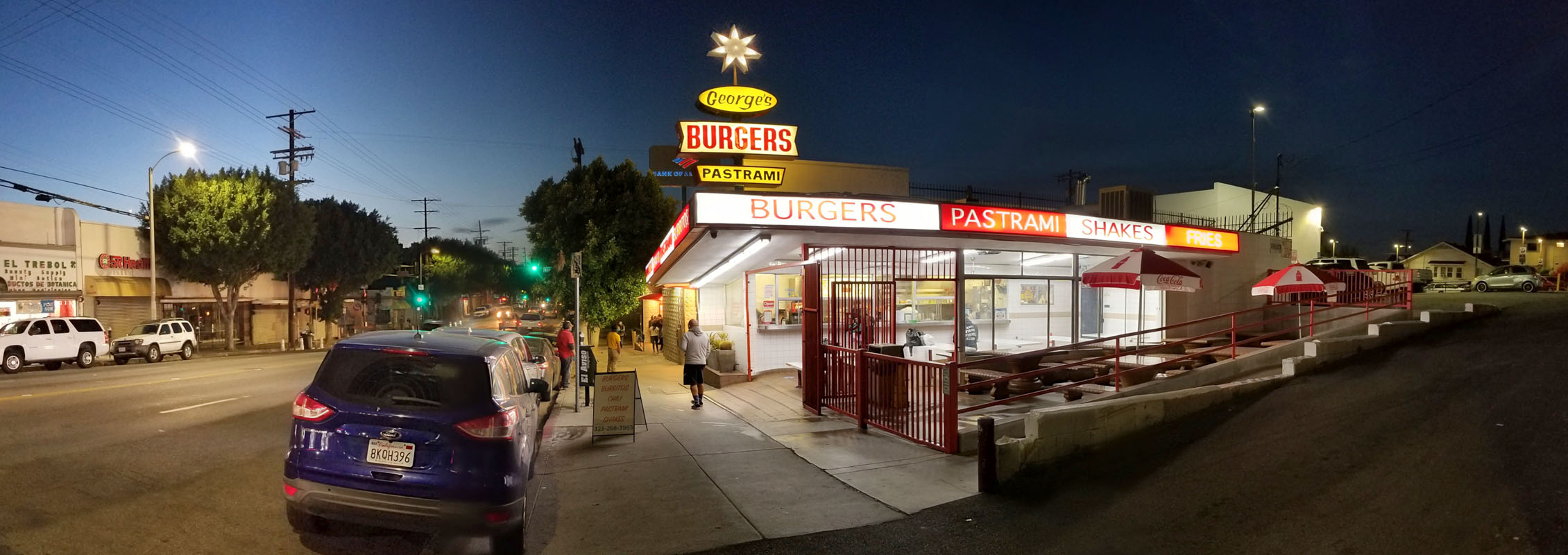 George's Burger Stand Exterior