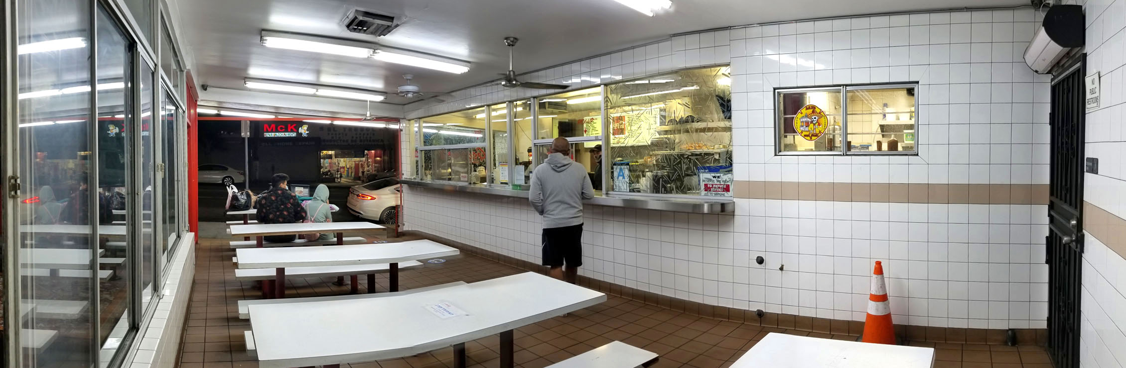 George's Burger Stand Interior