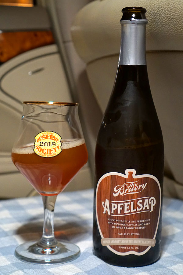 2020 The Bruery Apfelsap