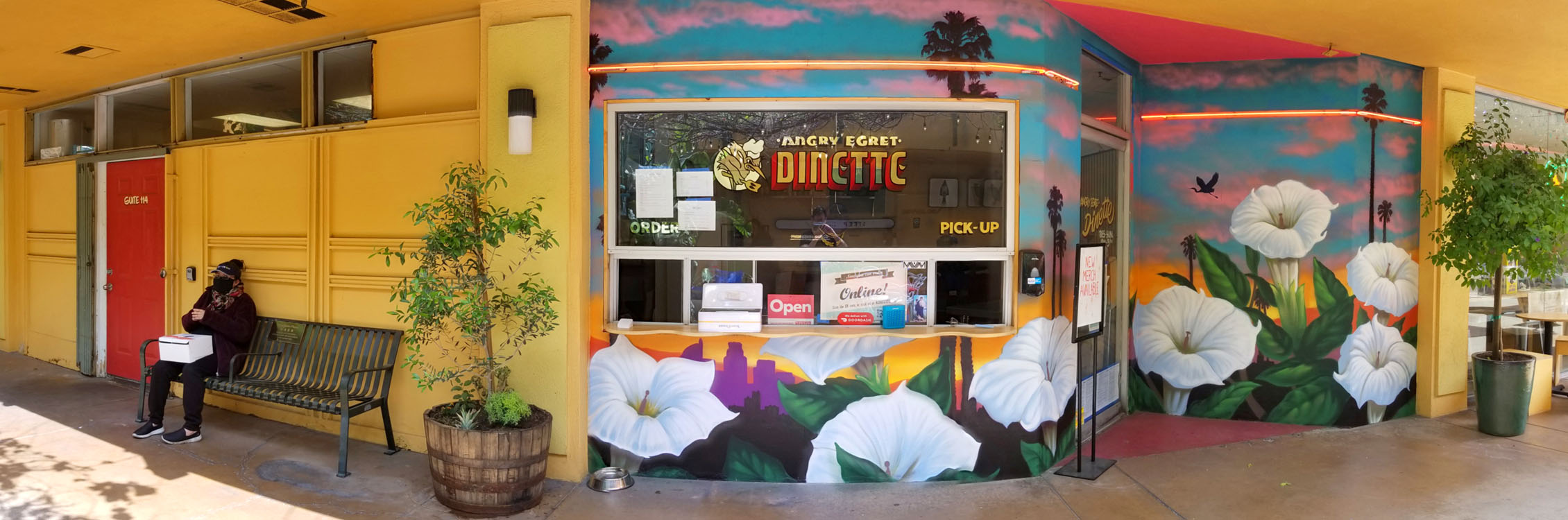 Angry Egret Dinette Exterior