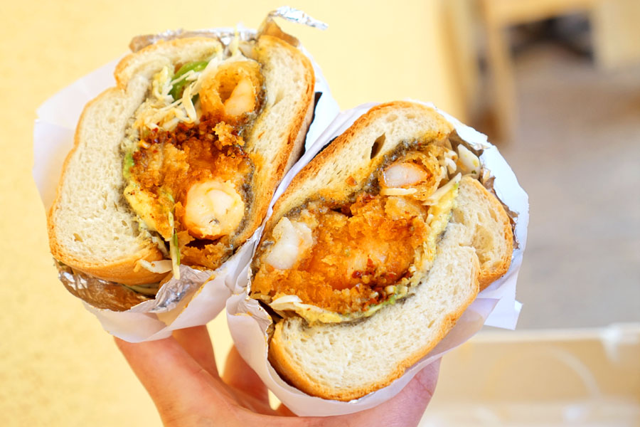 Baja Shrimp Po Boy