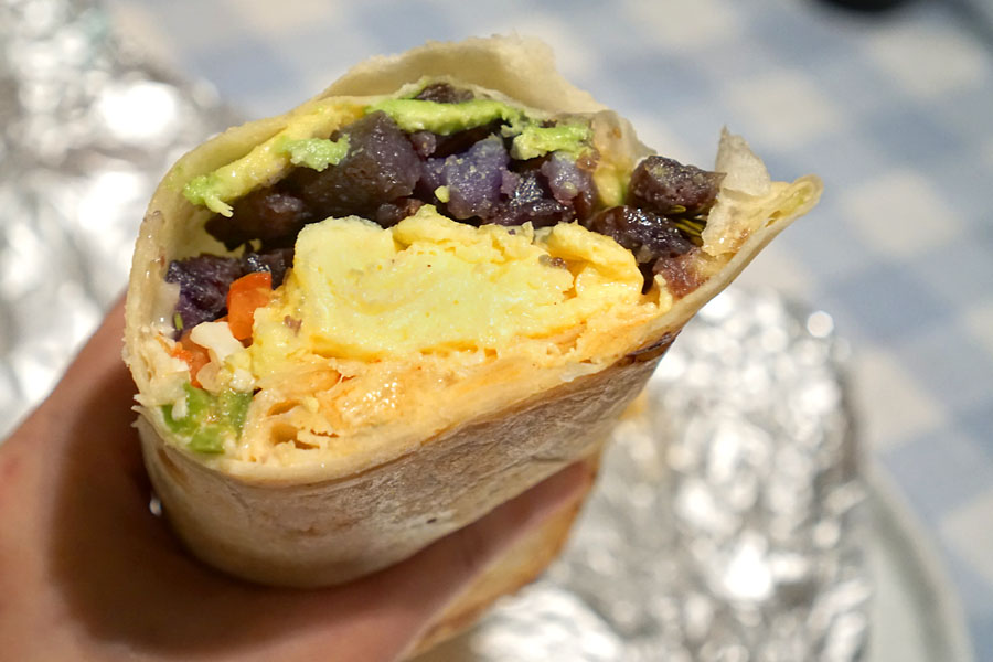 Breakfast Burrito (Inside)