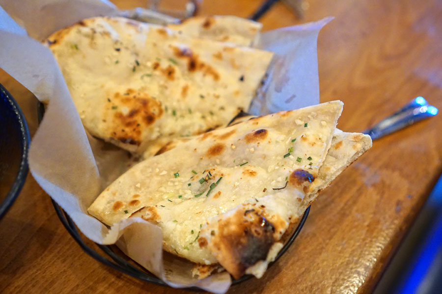 Garlic & Chive Naan