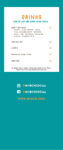 Miirch Social Drink List