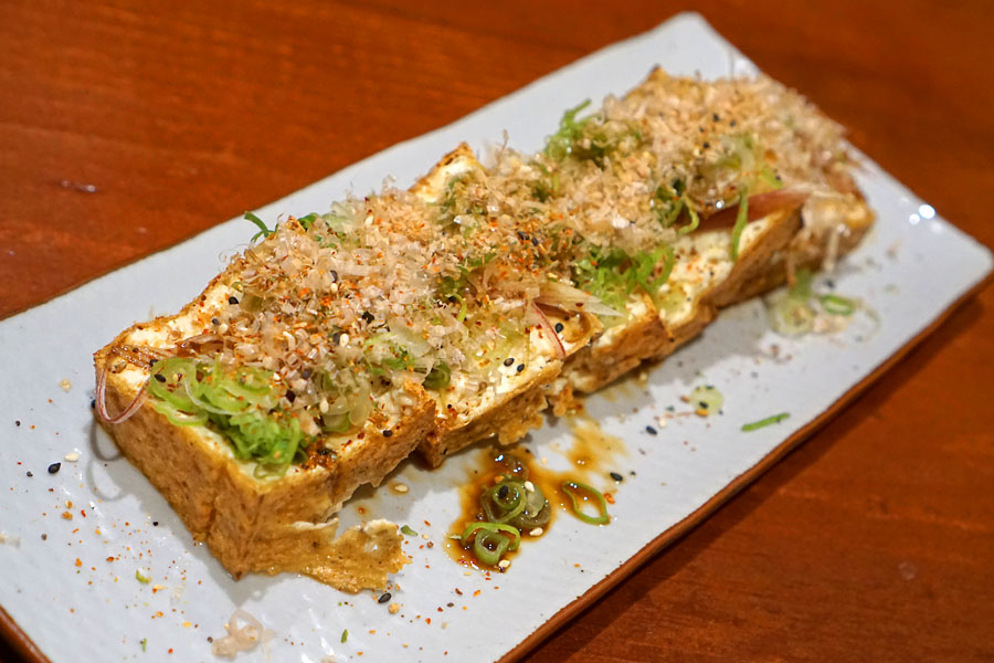 'Atsuage' - Grilled, Deep Fried Tofu