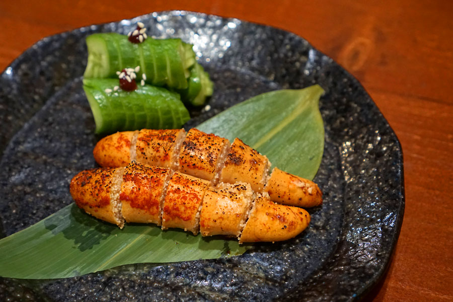 'Mentaiko' Seared Japanese Cod Roe