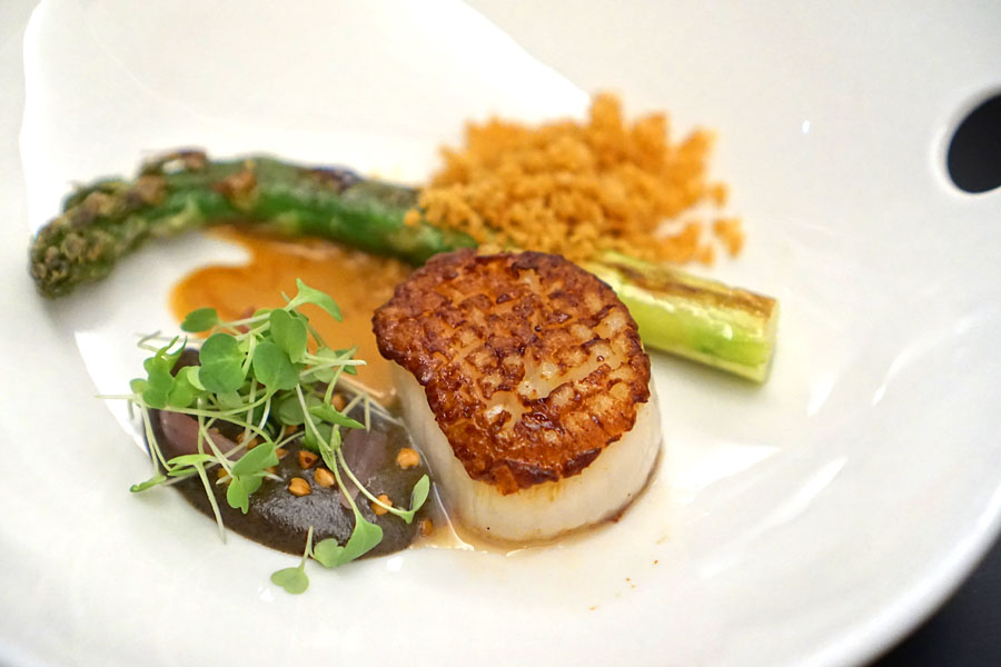 Scallop and Asparagus