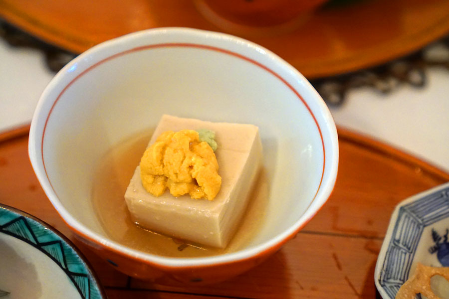 Steamed Sesame Tofu