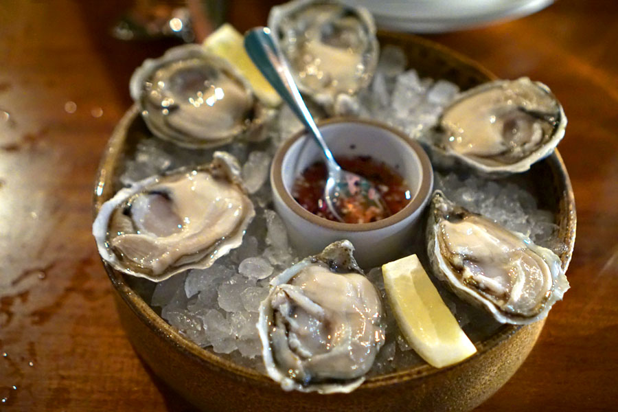 Iced Taylor Bay Kumamoto Oysters