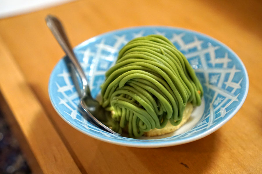 Matcha Mont Blanc