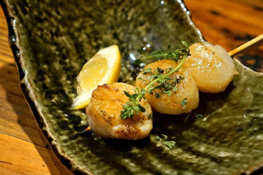 北海道ホタテのバター焼き - Hokkaido Scallop w/ Butter