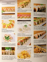 Yagi Menu: Rolls Illustrated