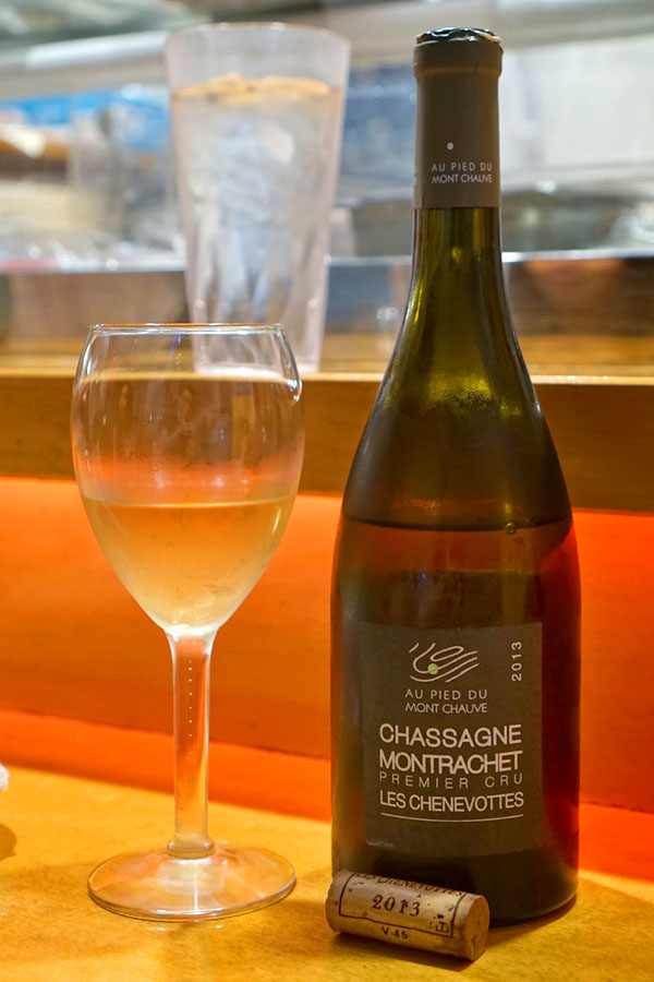 2013 Au Pied du Mont Chauve Chassagne-Montrachet Premier Cru Les Chenevottes