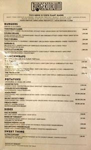 Modern Times Leisuretown Food Menu