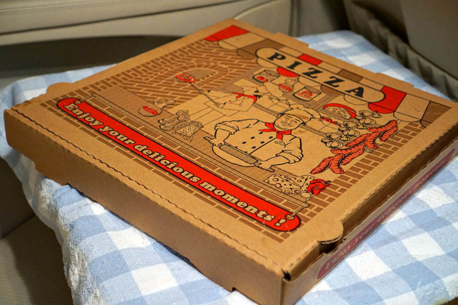 Tlayuda L.A. Pizza Box