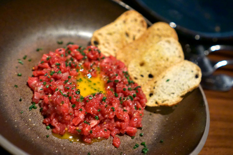 Hand-cut Tartare with a Japanese accent
