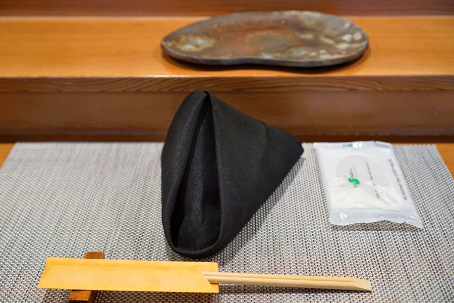 Sushi Takeda Place Setting