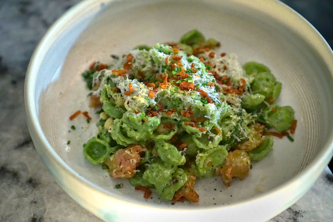 Spinach Orecchiette