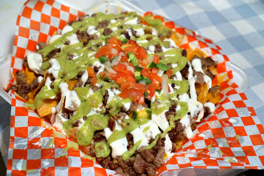 Nachos de Carne Asada