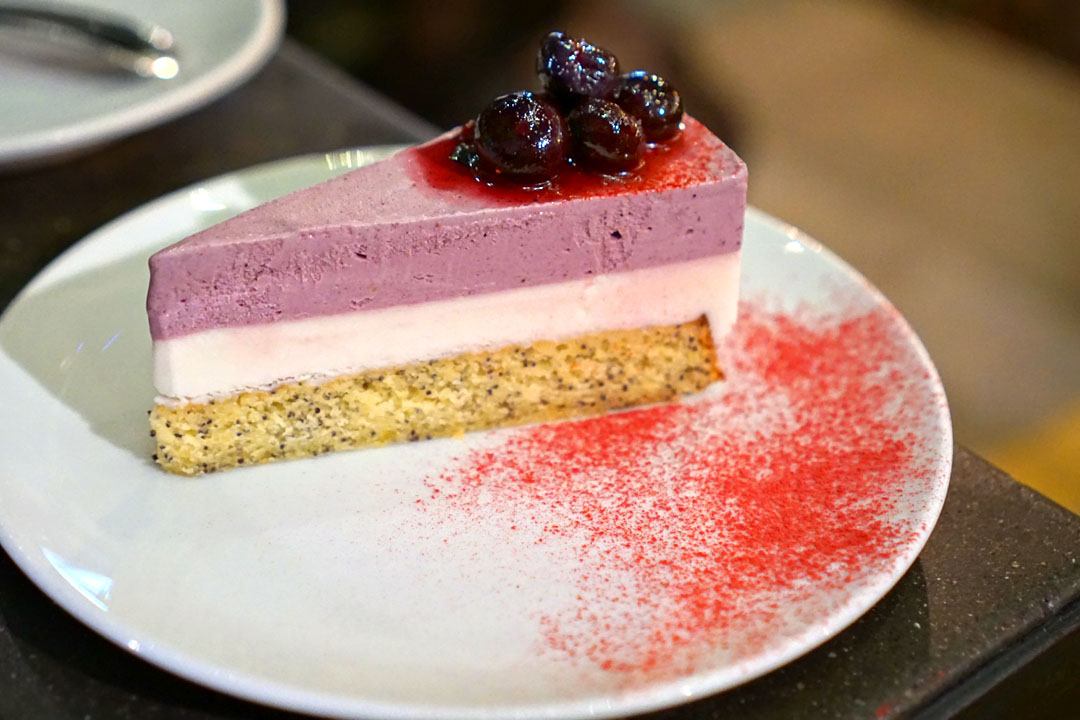 Blueberry Frozen Torte