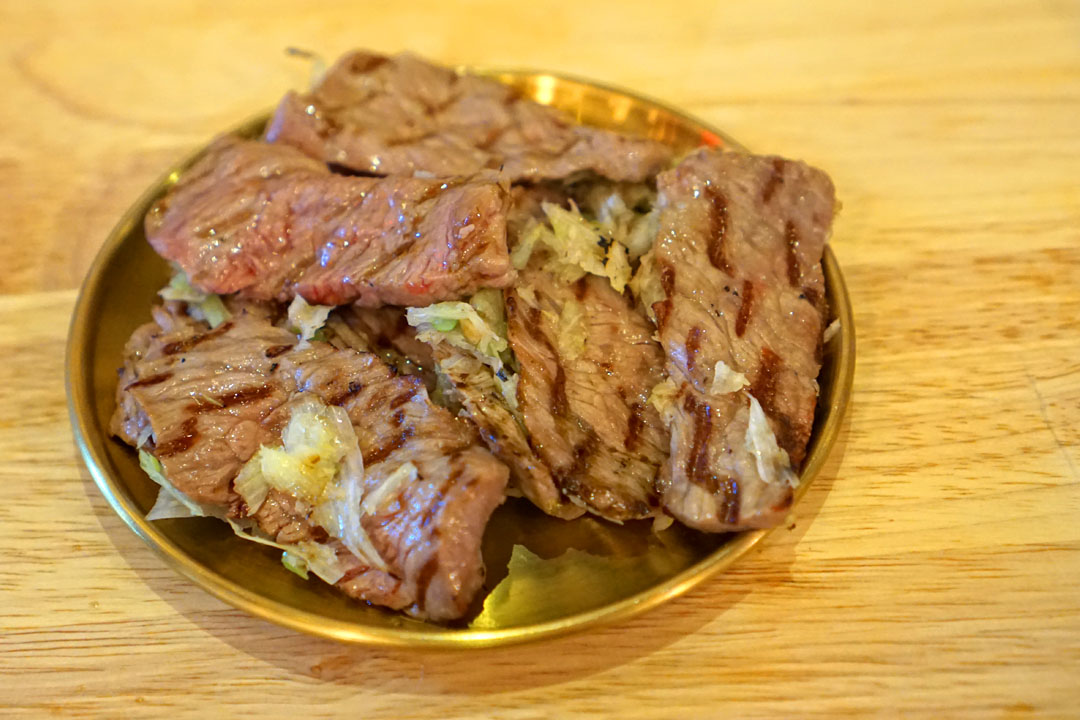 US Wagyu Style Signature Negi-Shio Ribeye - Fully Cooked