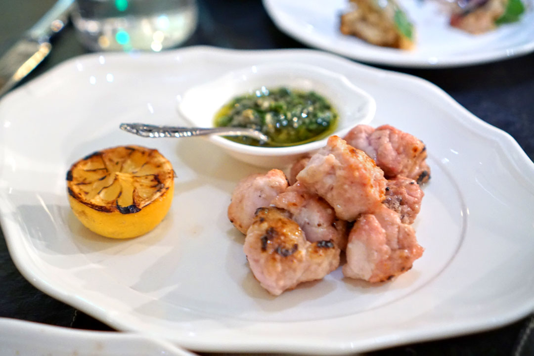 Grilled Sweetbreads