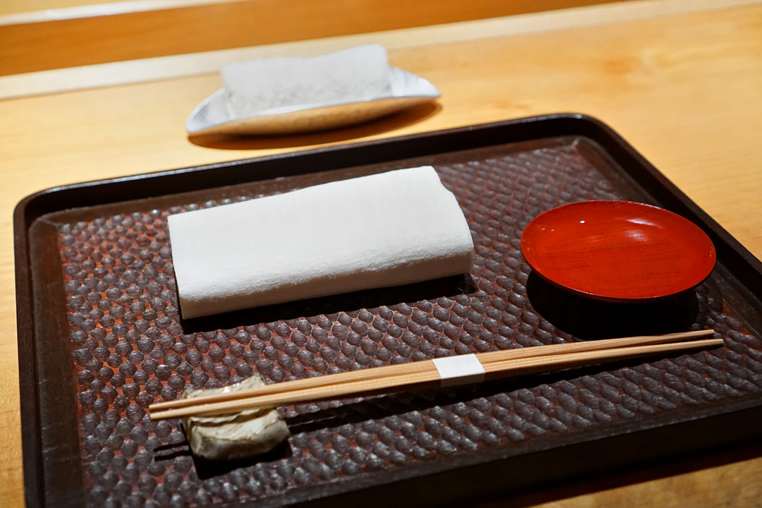 Hayato Place Setting & Welcome Sake