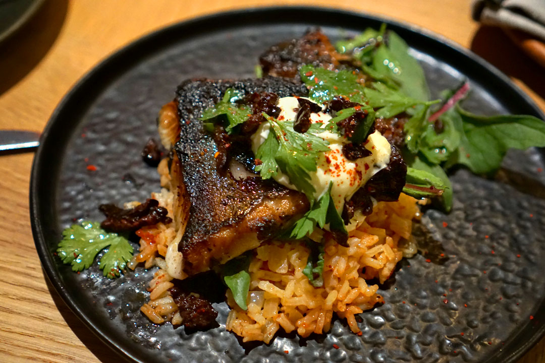 Seared Merluza