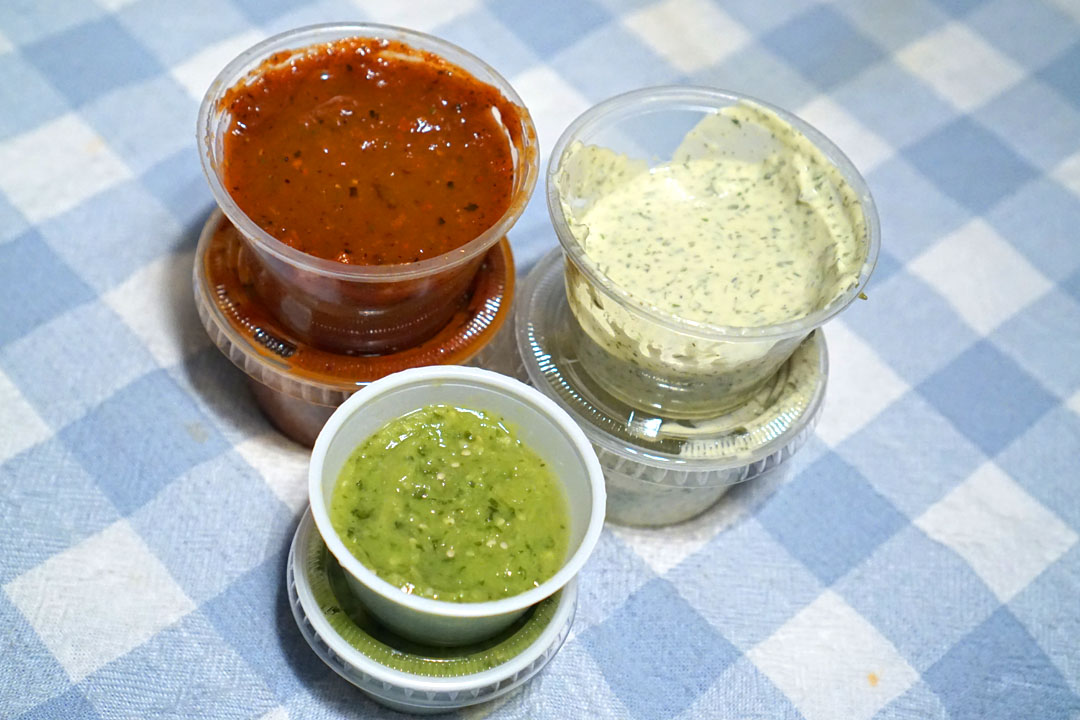 Gogo's Tacos Salsas