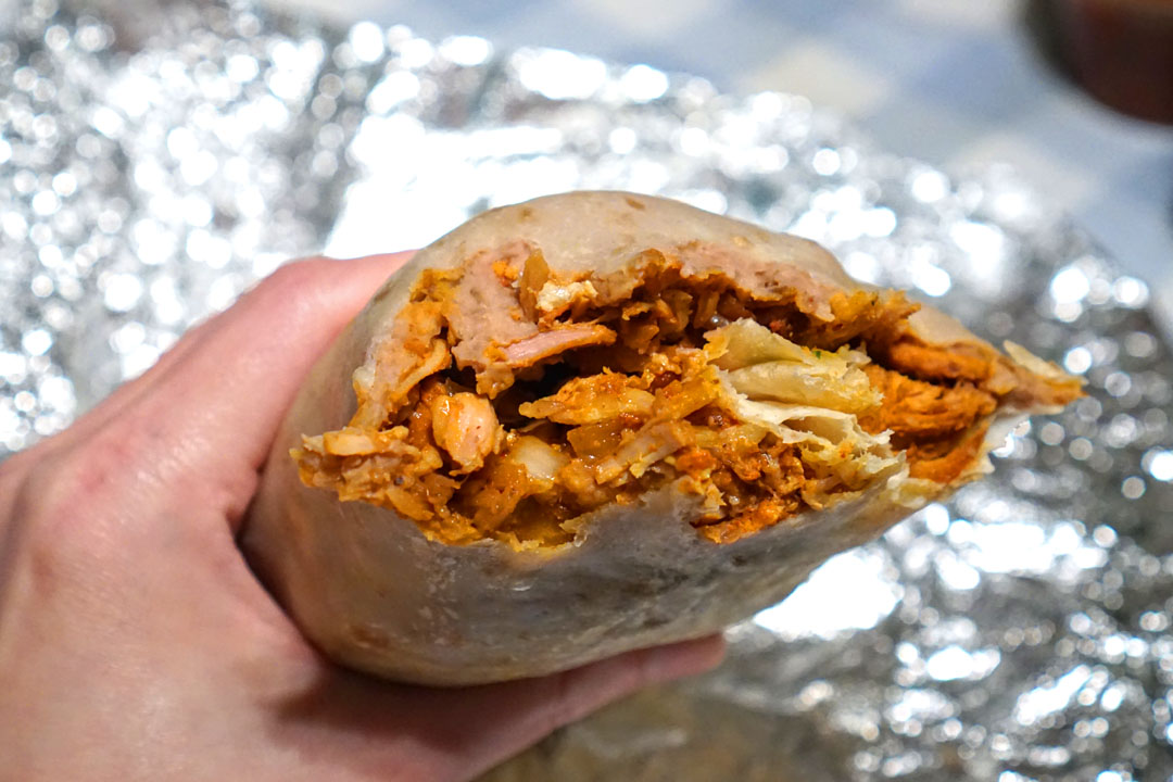 Chicken Burrito (Inside)