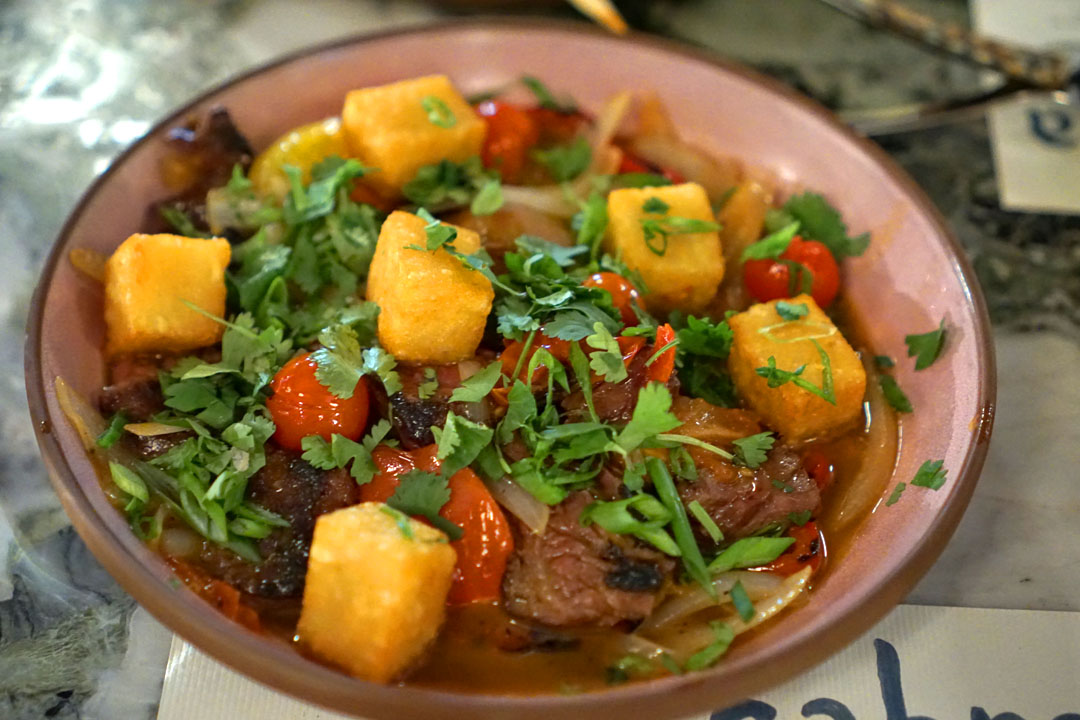 Skirt Steak Saltado