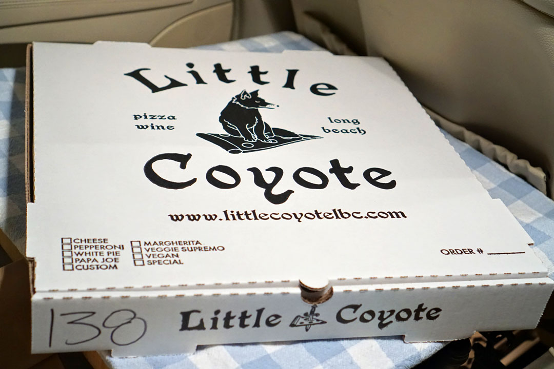 Little Coyote Pizza Box