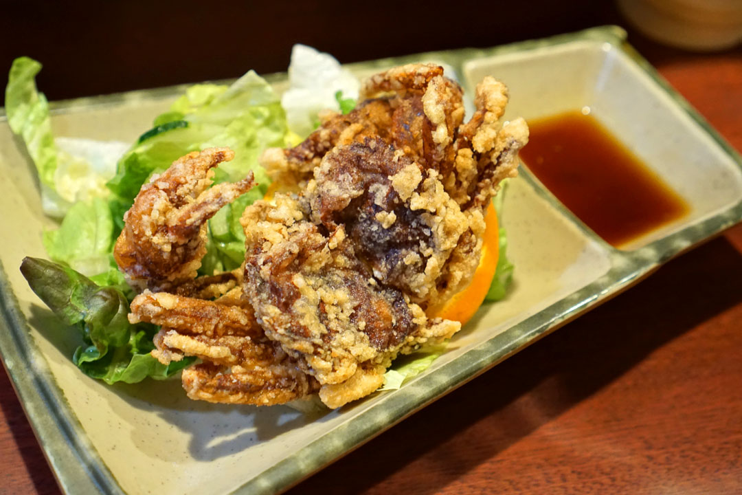 ソフトシェルクラブの唐揚げ / Fried Soft Shell Crab