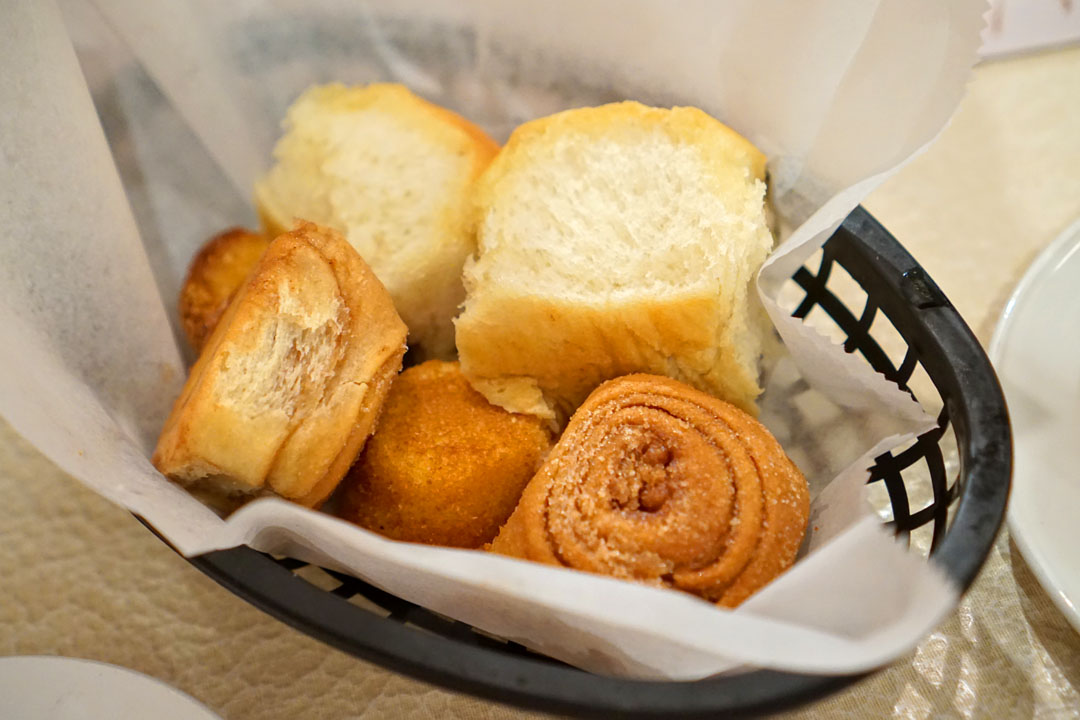 Homemade Cinnamon Rolls, Corn Bread, Yeast Rolls