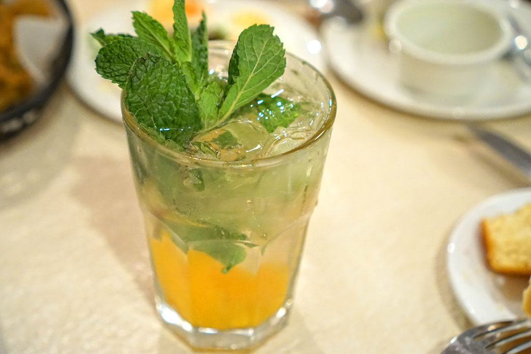 Mary Mac's Peach Mojito