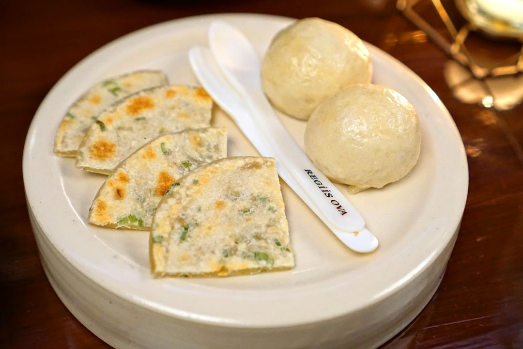 Steamed Milk Buns, Scallion Pancake