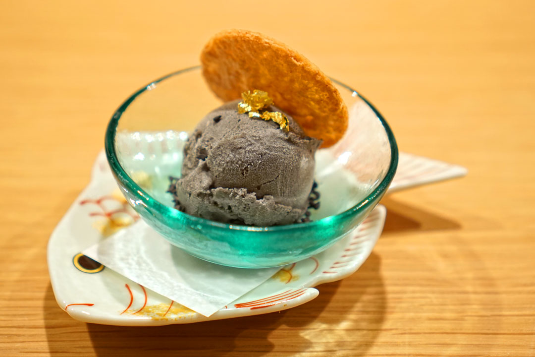 Black Sesame Ice Cream