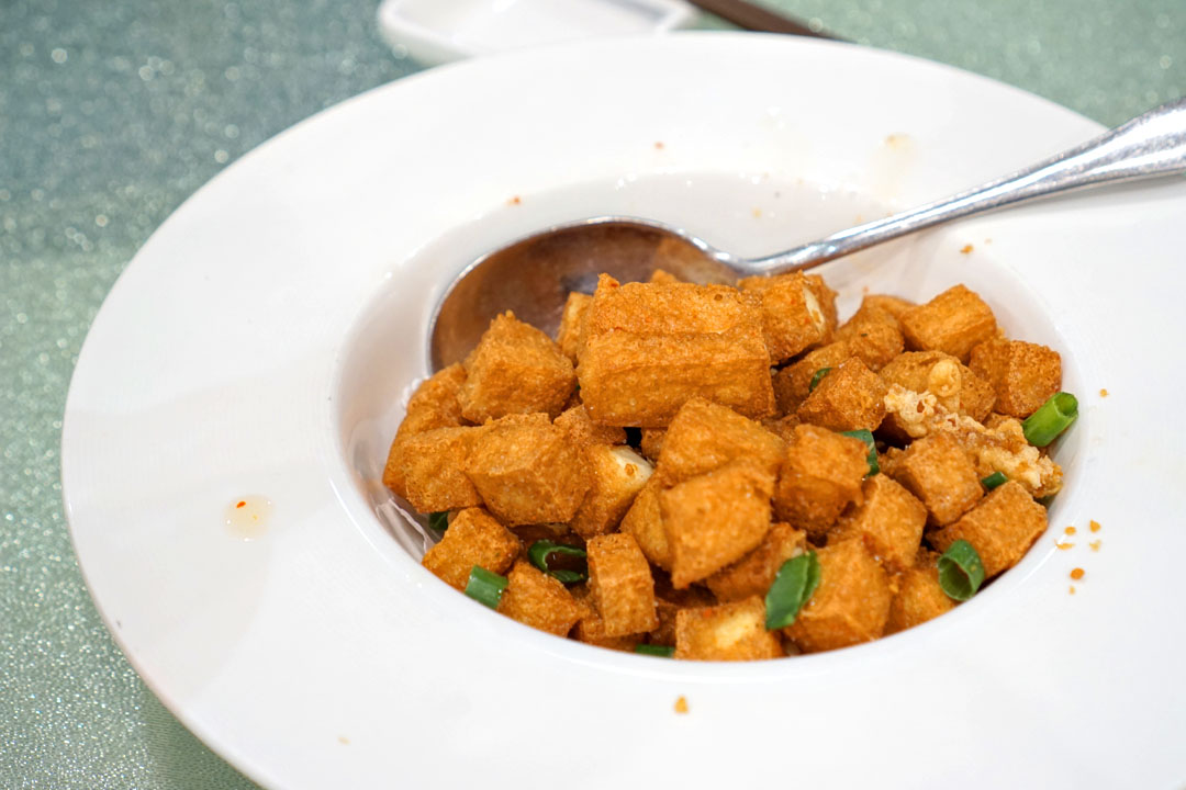 Salt and pepper tofu